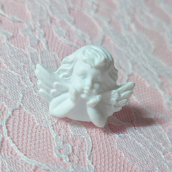 ♡R9028⌇ アンティーク ハート リング アンティーク 大人かわいい  個性的 ホワイト 白 ゴスロリ 4枚目の画像