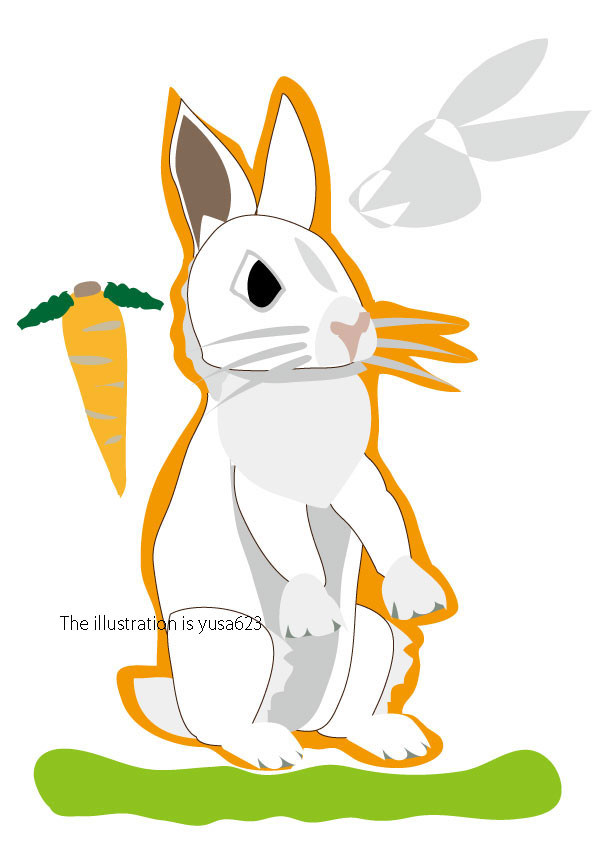 うさぎDEぴょん！③ ぴょんしなくたって・・・