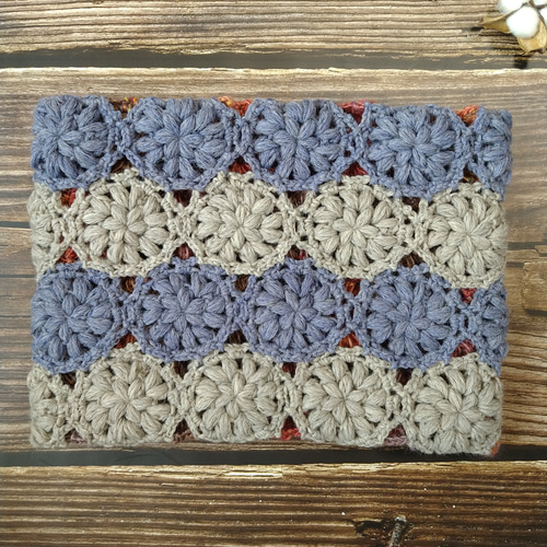 モチーフ編みスヌード スヌード SORAIRO＊U 通販 15217222｜Creema