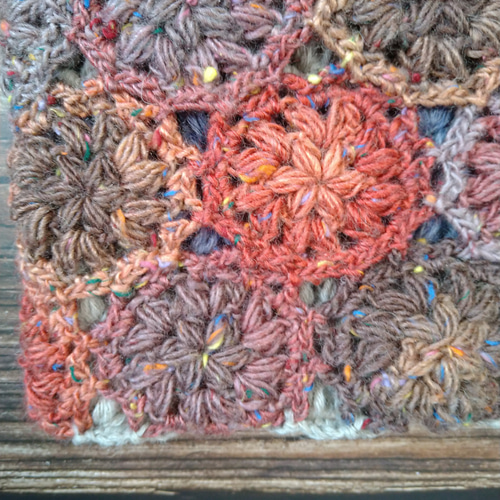 モチーフ編みスヌード スヌード SORAIRO＊U 通販 15217222｜Creema