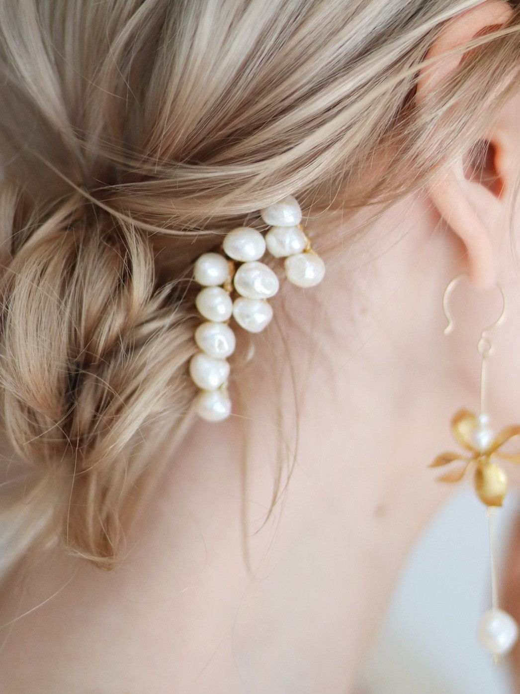 baroque pearl Ⅲ＊hair accessory