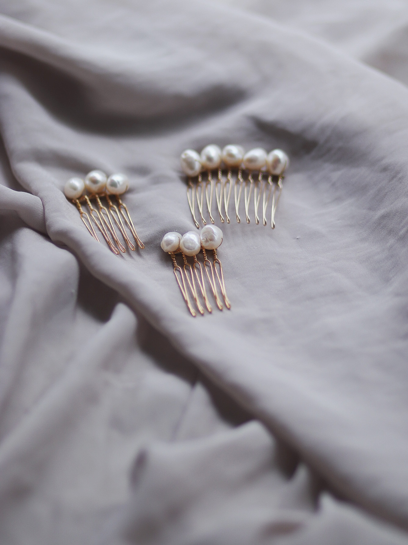 baroque pearl Ⅲ＊hair accessory