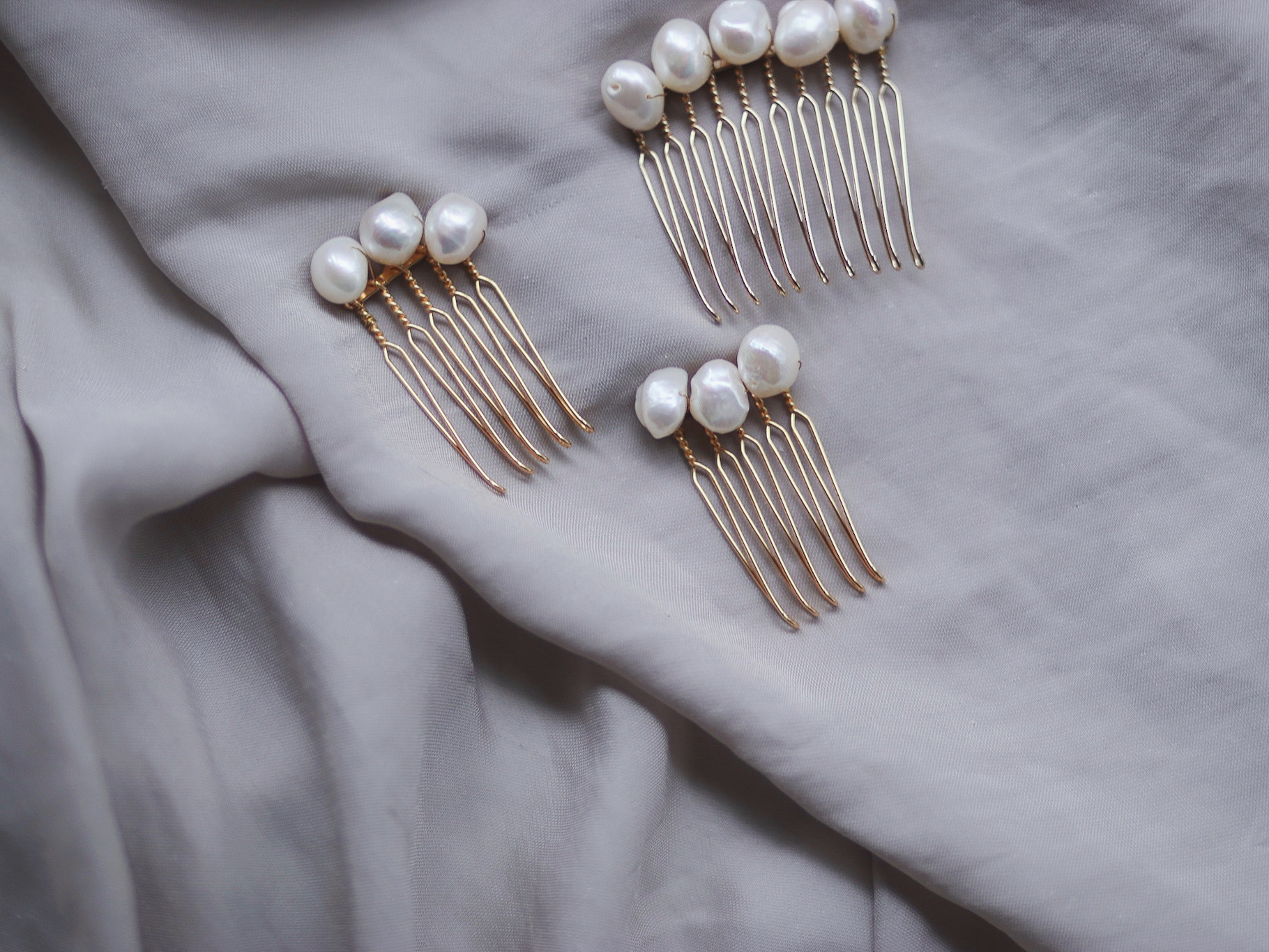 baroque pearl Ⅲ＊hair accessory