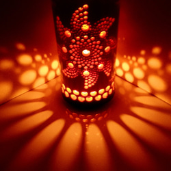 竹製キャンドルホルダー 水車-5 竹あかり 灯り キャンドル・キャンドル  