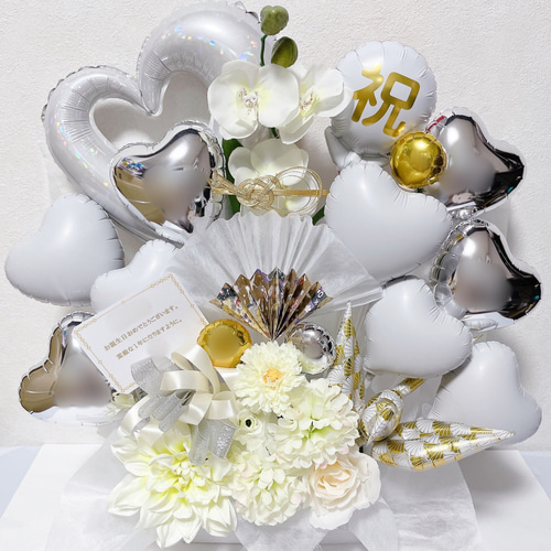 おむつケーキ バルーンギフト バルーンアレンジ バルーンブーケ 誕生日