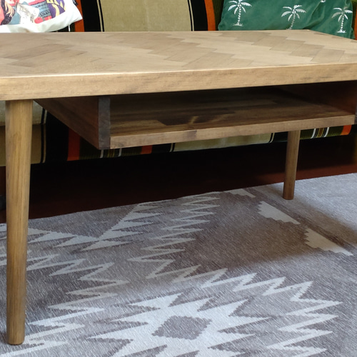 オーダーメイドのローテーブルです。 オーダーメイド / drawers3 DESK pine # size order # ロー