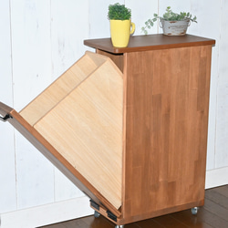 木製 分別 縦2段ダストボックス ゴミ箱 ごみ箱 ゴミ箱