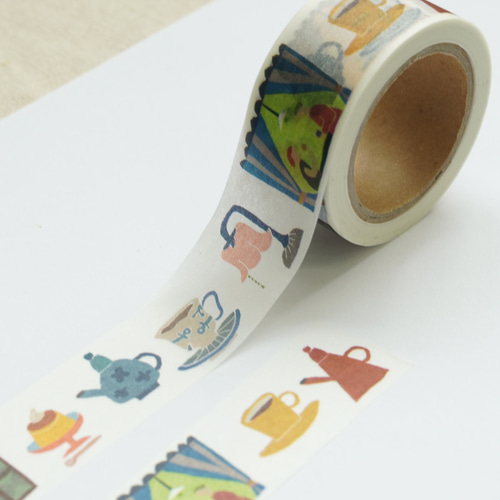 モノコトストア：マスキングテープ［マステ］：喫茶店［Atsuko Ishida