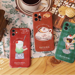 飲み物/カプチーノ/アイスクリーム  iPhoneケース♥スマホケース♥【Creema限定】新作2023 3枚目の画像