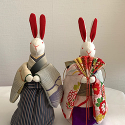 ちりめん人形 雛うさぎ① ひな人形・雛飾り じゅん吉 通販 15221404