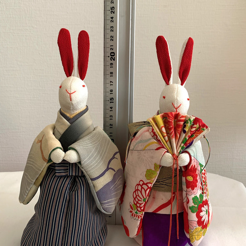 ちりめん人形 雛うさぎ① ひな人形・雛飾り じゅん吉 通販 ちりめん人形 雛うさぎ① ひな人形・雛飾り じゅん吉 通販