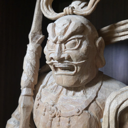 金剛力士像（阿形？）の油絵 金剛力士像（阿形？）の油絵 金剛力士像（阿形）、（東大寺作成