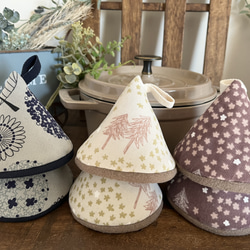 三角鍋つかみ ソレイアード 鍋つかみ ハンドメイド 1101