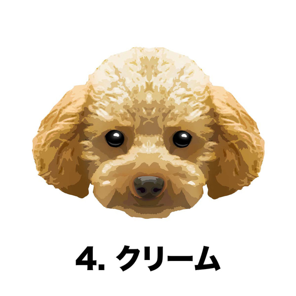 【 トイプードル 毛色7色 】キャニスター　保存容器　お家用　プレゼント　犬　ペット　うちの子　犬グッズ 5枚目の画像