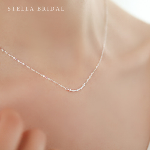 STELLA BRIDALキュービックジルコニアネックレス