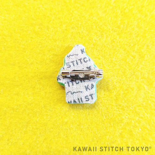 門松【ブローチ】バッチ バッジ 正月 お正月 日本 JAPAN 刺繍 かわいい