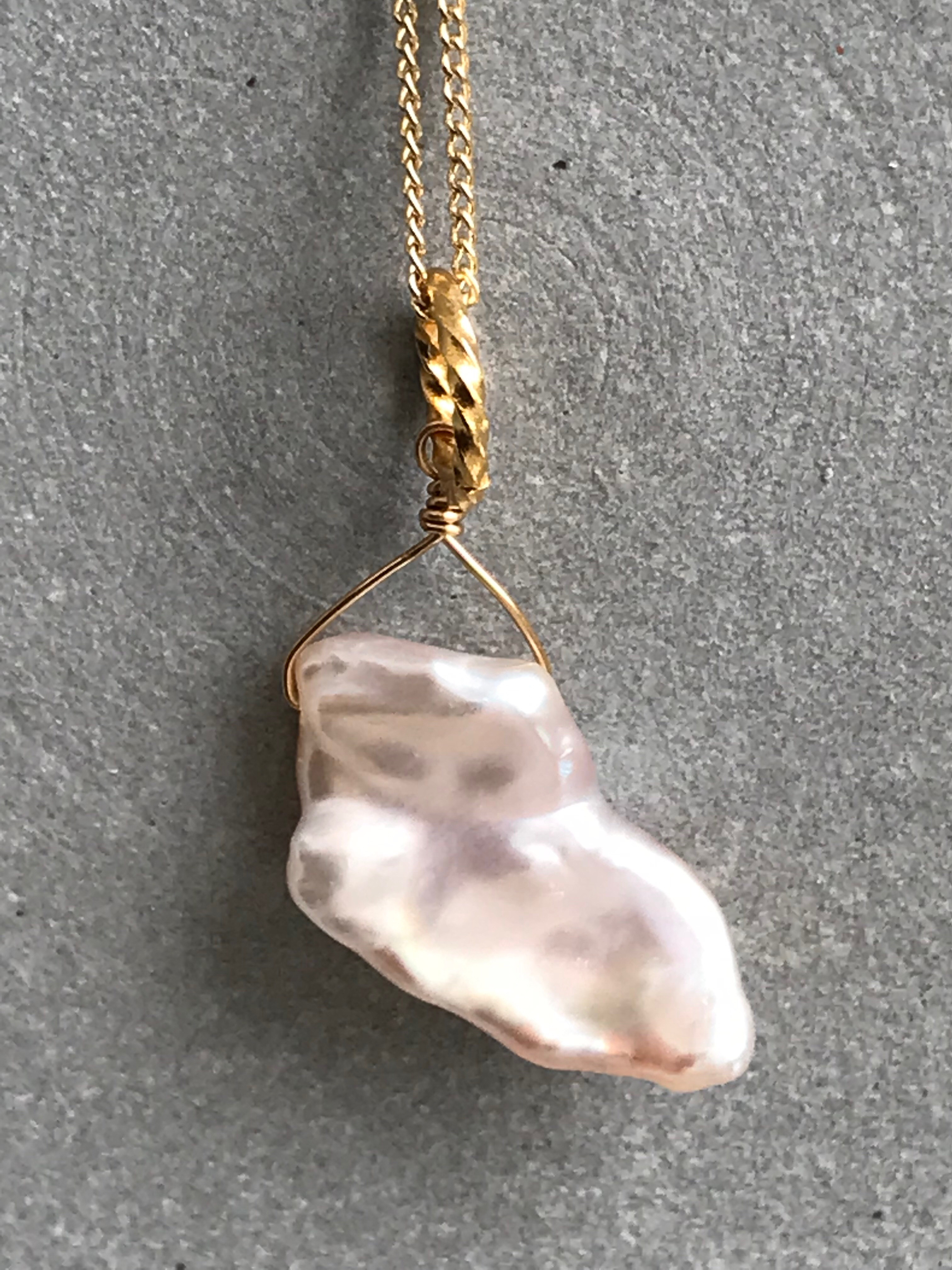 美しい大粒淡水パール♚ペンダントトップ 5,760円