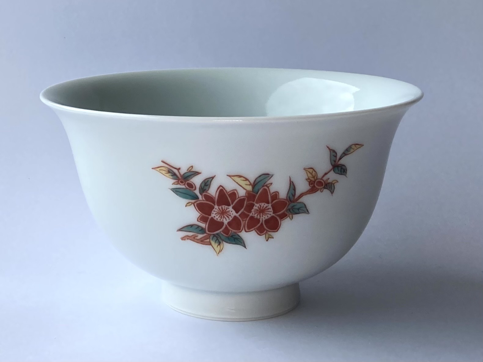 【outlet】桜をあしらった手描きの茶碗