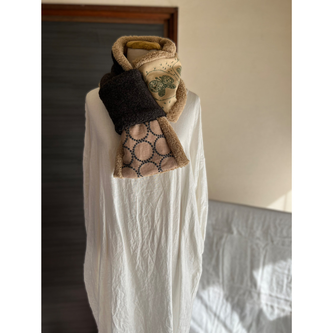 くまこ／ミナペルホネン cozy スヌード choucho くまこ／ミナペルホネン cozy スヌード choucho くまこ／ミナ