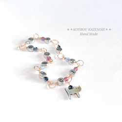 シルバーカラー登場♪トップが選べる段数カウンター(シック）◆サイズ選べます♪ 【受注制作】 3枚目の画像