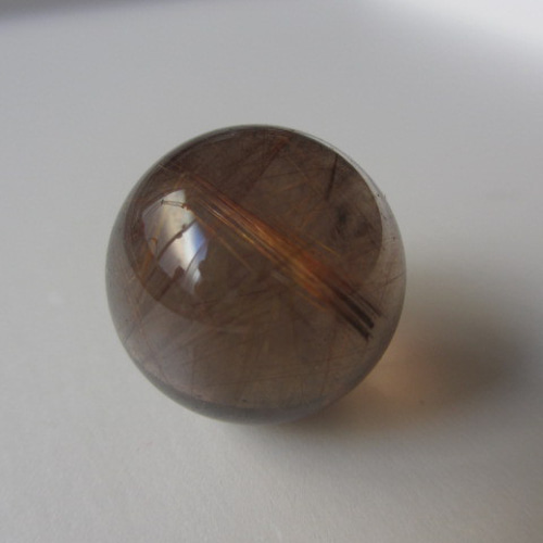 スモーキールチルクォーツ丸玉（穴なし）20mm その他置物 Eternal
