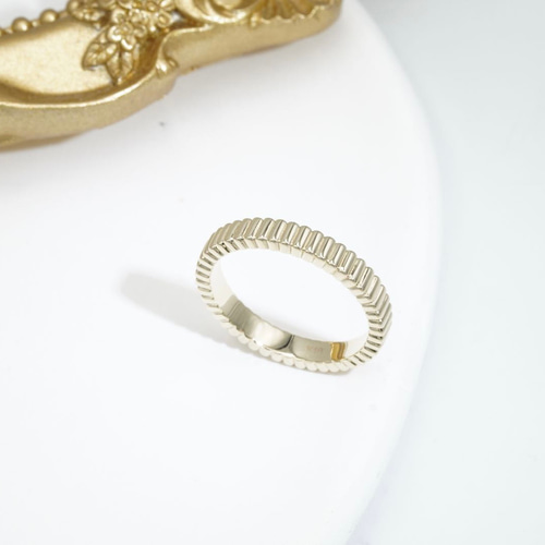 グログランギザギザリングC0117 (4週間発送） 指輪・リング 武田源之助