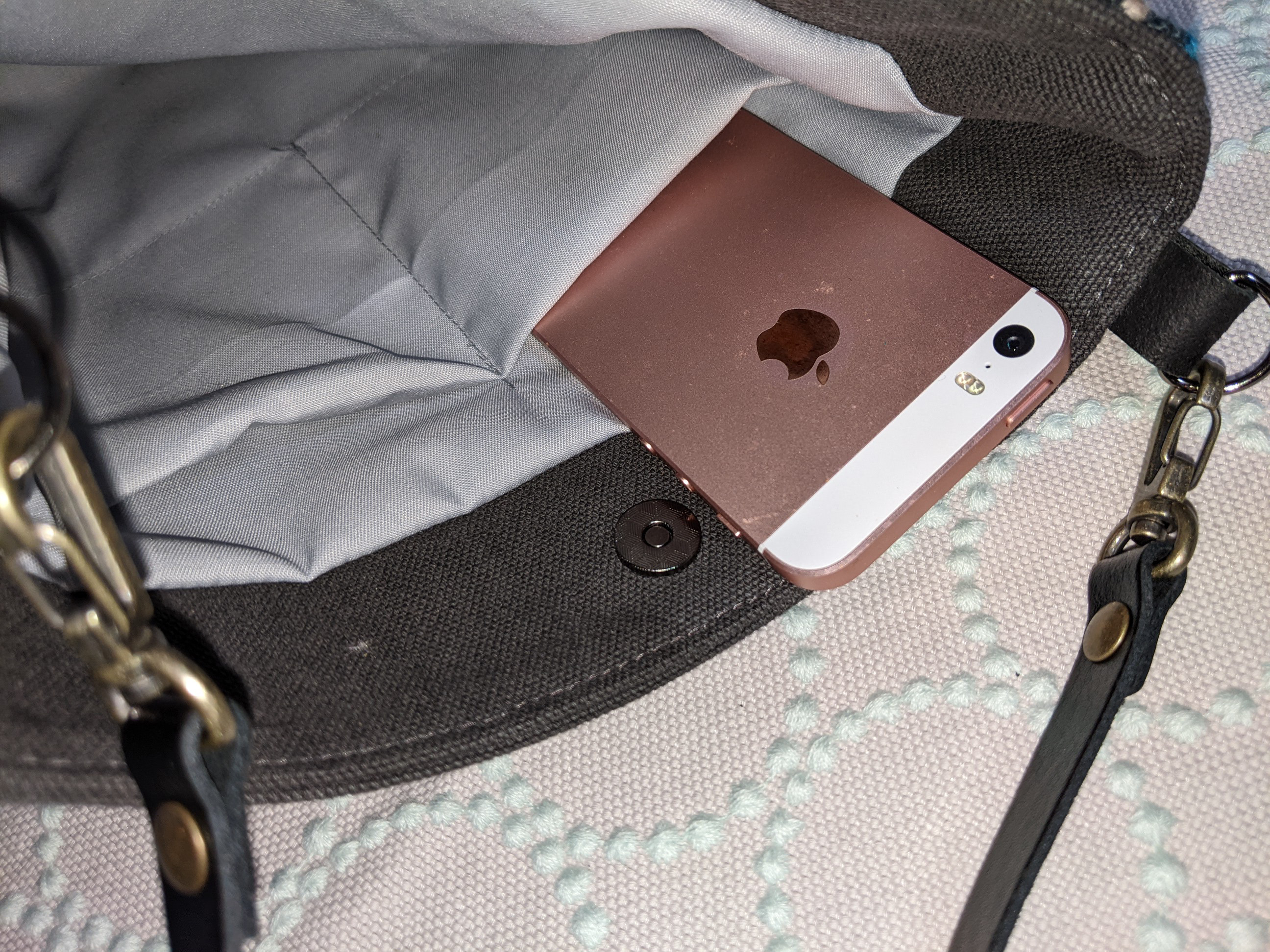 ミナペルホネン【rosy/gray＆tambourime】ローズ＆タンバリン【受注製作】