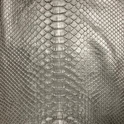 ダイヤモンドパイソン　ヘビ革　ブラック×マット　56cm革_P55 4枚目の画像