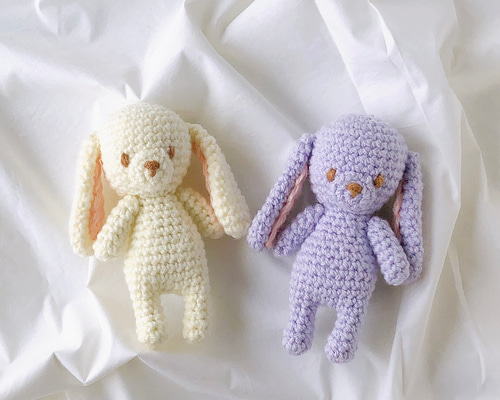 うさぎのあみぐるみニューボーンフォト♡ハーフバースデー♡干支