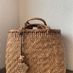 山葡萄 山葡萄籠バッグ 手編み山葡萄かごバッグ 網代編み