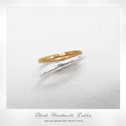 〚 minimalist 〛sv925 minimalist 1.5 stacking ring 5枚目の画像