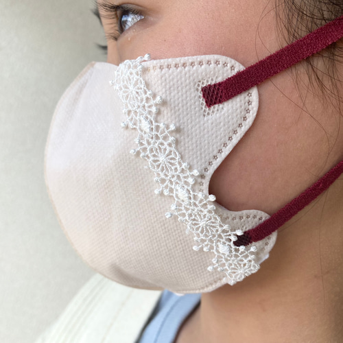 YONE♡究極3D立体マスクカバー 不織布用 ふつうサイズ専用 マスクで