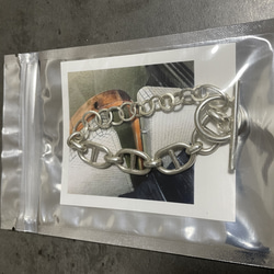 silver950 anchor chain bracelet 8枚目の画像