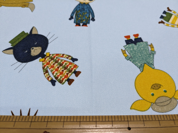 ☆絵本のさし絵みたいなｶｯﾄｸﾛｽ(約33×100cm) 5枚目の画像