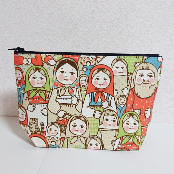 おもしろ可愛いマトリョーシカ☆ポーチ ポーチ NiKO.SMiLE. 通販