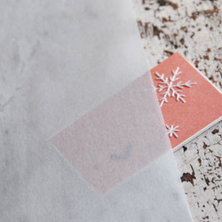 カラー薄葉紙 （薄い色）　小　８色セット　各５枚　薄紙 3枚目の画像