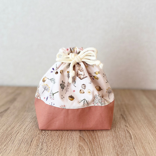 ミルキーラビット×ピンクテラコッタ 通園通学6点セット レッスンバッグ