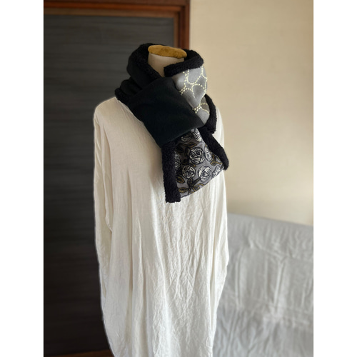 マフラータイプ】rosy ・tambourine のネックウォーマー ミナ