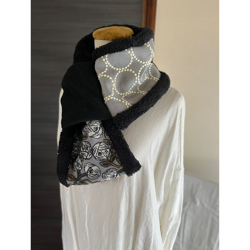 マフラータイプ】rosy ・tambourine のネックウォーマー ミナ