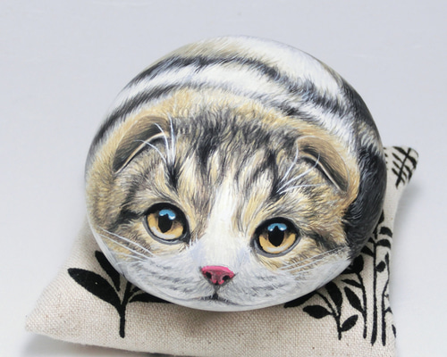 ⑧猫の風鈴 清涼 癒し 立てかけ