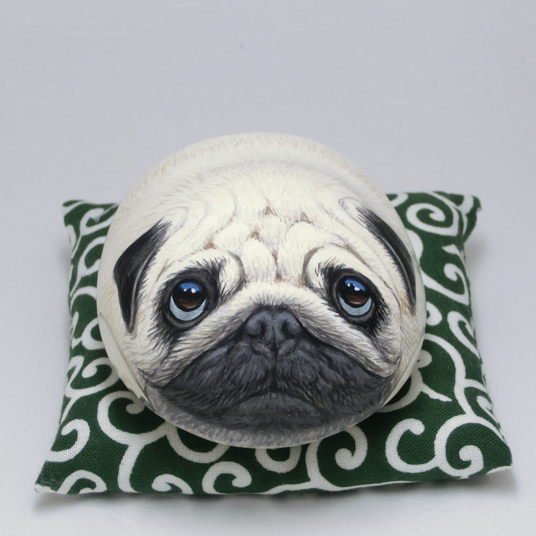希少 パグ ポップなアート置物 希少 パグ ポップなアート置物