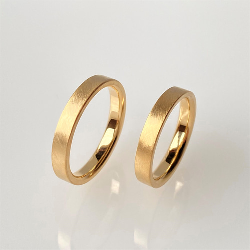 K18幅広交差リング　1781K2503 K18幅広交差リング1781K2503