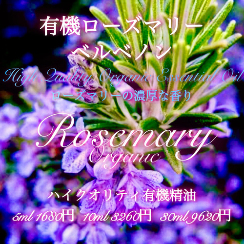 有機ローズマリーベルベノン30ml その他素材 EarthshareAroma 通販