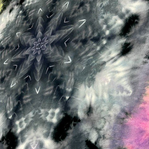 花タペストリー　手染め 花タペストリー 手染め 絵画