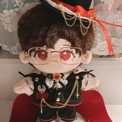 ぬいぐるみ着せ替え服 20cm ぬい服 ぬいぐるみ服 ＜暗闇伯爵