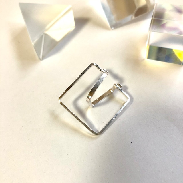 プリズムイヤーカフ＊No11＊ユニセックス＊SV925