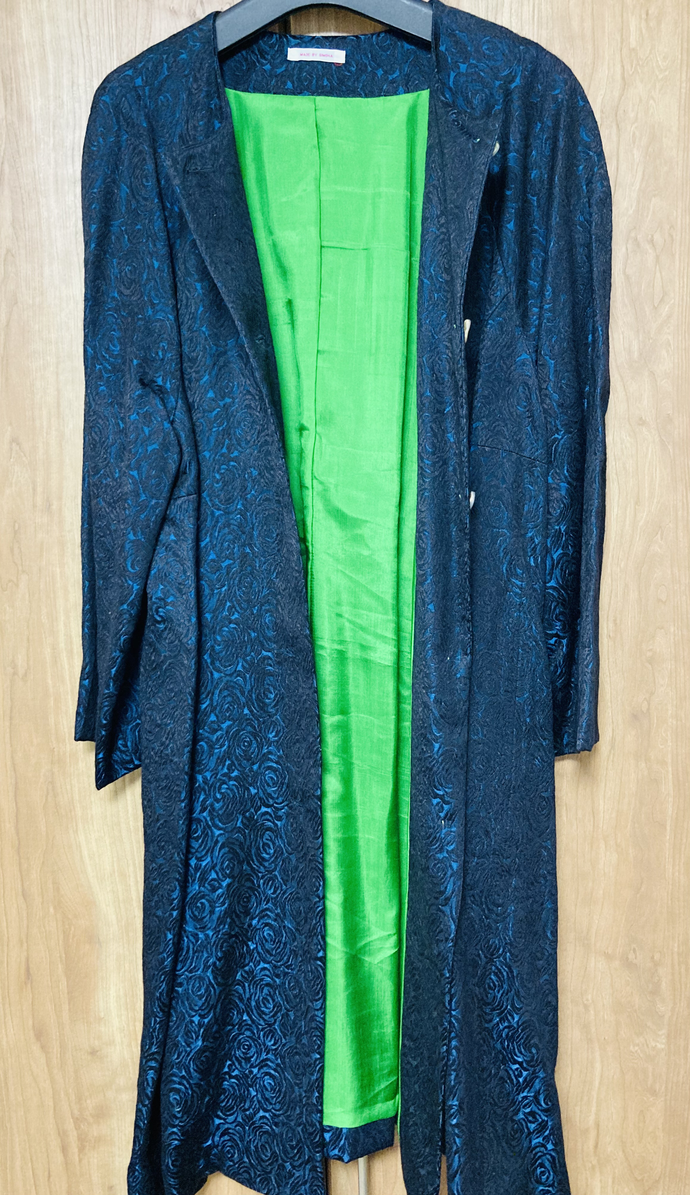 フレアコート、着物リメイク！