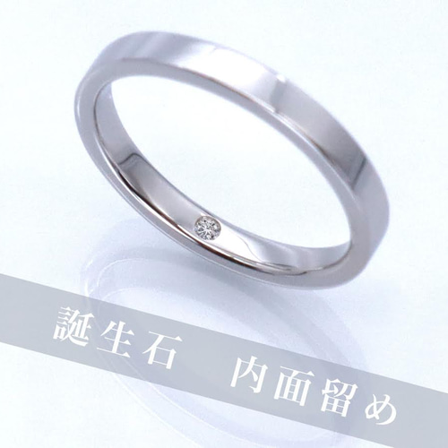 槌目 シルバーリング [silver 選べるカラー] 誕生日・記念日の