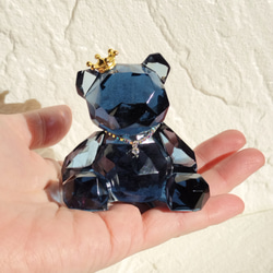 ラピスラズリのくまの王様☆バレンタインやホワイトデーギフトにも