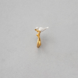 K18YGP〕梨花 ピアス ピアス（スタッド・一粒） Henun／ヘヌン 通販